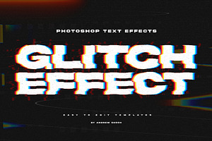 Glitch Text Or Logo Effects