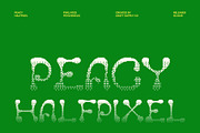 Peacy Halfpixel, a Serif Font by Craft Supply Co. (Thumbnail 1 of 8)