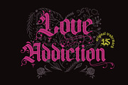 Black valentine, a Blackletter Font by LetterStock (Thumbnail 4 of 6)