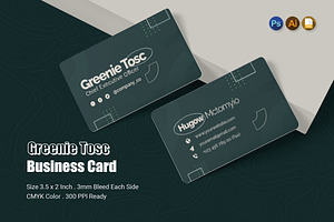 Greenie Tosc Business Card