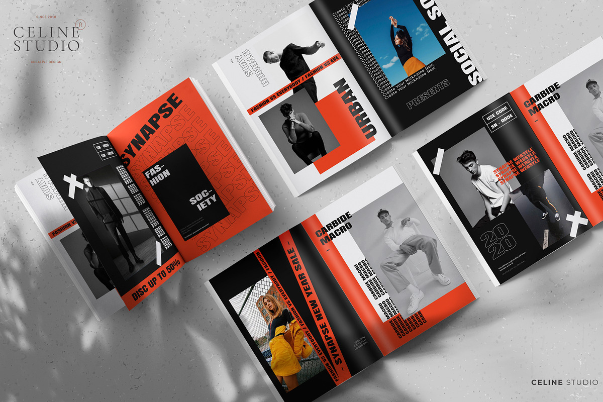 SYNAPSE Fashion Editorial Lookbook, a Magazine Template by Celine Studio (Photo 3 of 7)