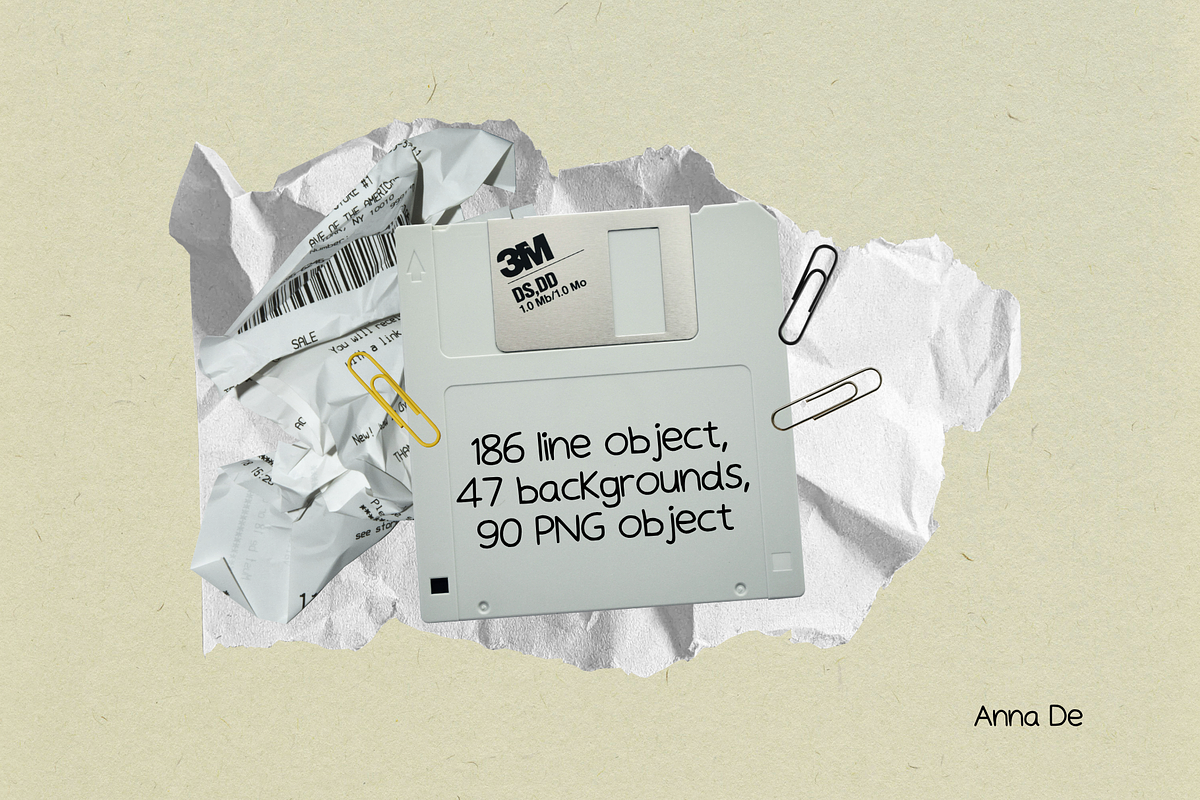 Paper Mix Collection, an Object Graphic by Ann Creative (Photo 2 of 9)