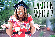 Cartoon Sketch Action 2, an Action Add-On by ArtefBones (Thumbnail 1 of 5)