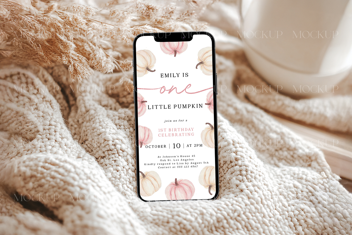 Cell Phone Mockup, Phone Screen Mock, a Product Mockup by TatiMockup (Photo 5 of 6)