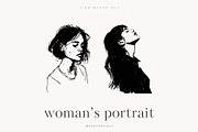 Woman's Portrait, a Person Illustration by PeDe Designs (Thumbnail 6 of 6)
