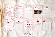 Cherry On Top Baby Shower Games, a Stationery Template by VeliusCreativeStudio (Thumbnail 2 of 6)