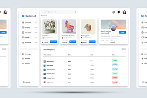 Nyulam.id - NFT Admin Dashboard