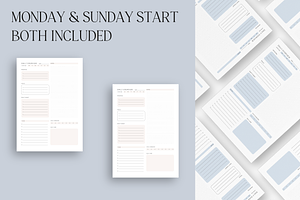 Printable & Digital Daily Planner