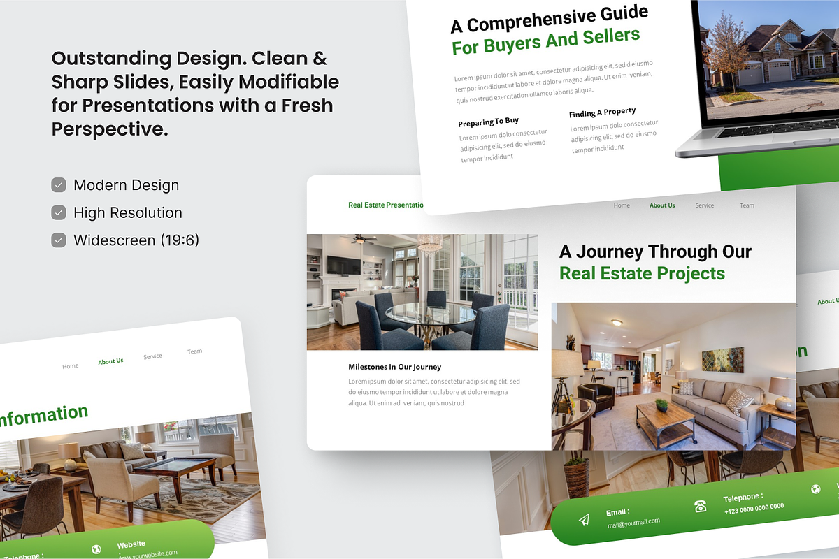 Real Estate Presentation Keynote, a Presentation Template by SquidPixey (Photo 3 of 6)