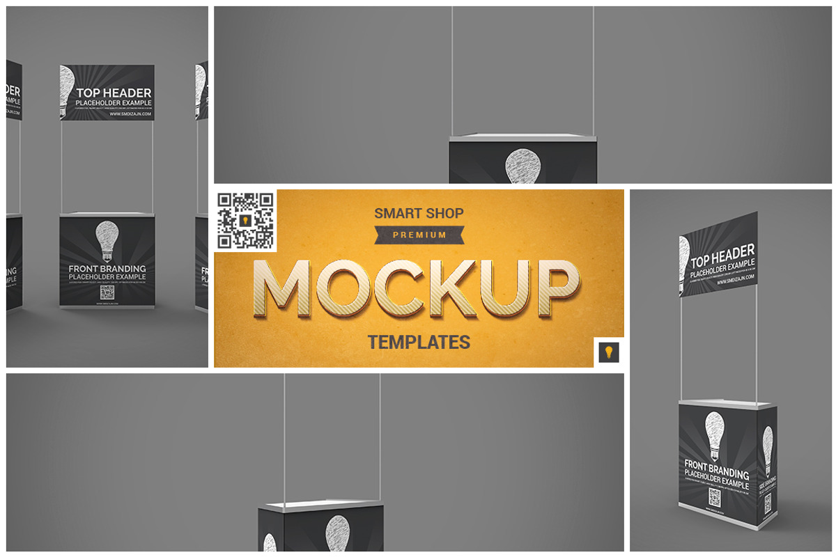 Promo Counter Mockup, an Advertising Mockup by Shocky Design Studio (Photo 1 of 5)