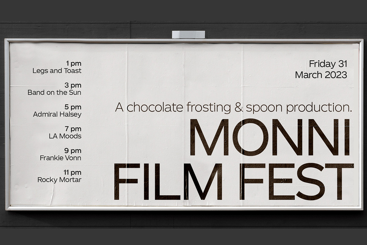 Monni Sans Serif, a Sans Serif Font by MOMI - Designer Fonts (Photo 4 of 12)