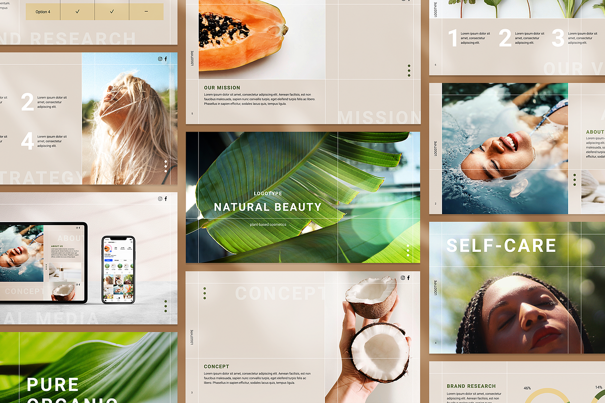 Natural beauty. Keynote Presentation, a Presentation Template by tonko. (Photo 1 of 8)
