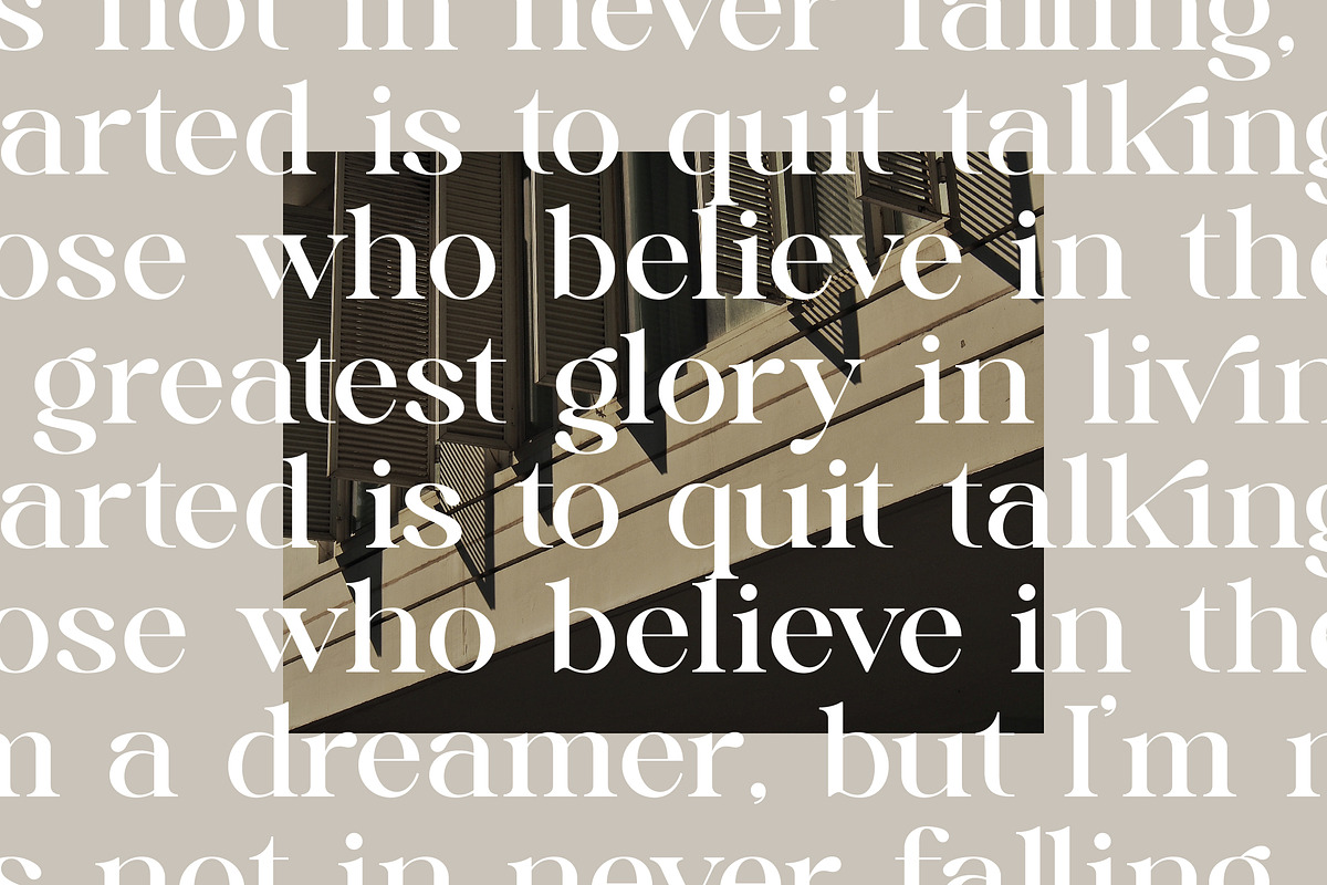 Quika Calletto Modern Serif Font, a Serif Font by timelesstype.co (Photo 14 of 20)