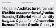 BF Konkret Grotesk Pro, a Sans Serif Font by BrassFonts (Thumbnail 2 of 14)