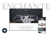 Enchanté Squarespace 7.1 Template, a Squarespace Template by Beliveart (Thumbnail 1 of 4)