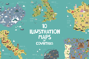 10 Illustration Maps