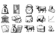 Finance Economy Set, an Object Graphic by RT Studio (Thumbnail 2 of 4)