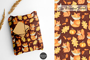 Woodland Animal Seamless Patterns, an Animal Illustration by OlDm_Shop (Thumbnail 4 of 9)