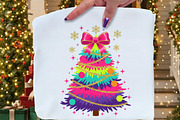 Colorful Glitter Christmas Coquette, an Illustration by Daily.Designs (Thumbnail 2 of 5)