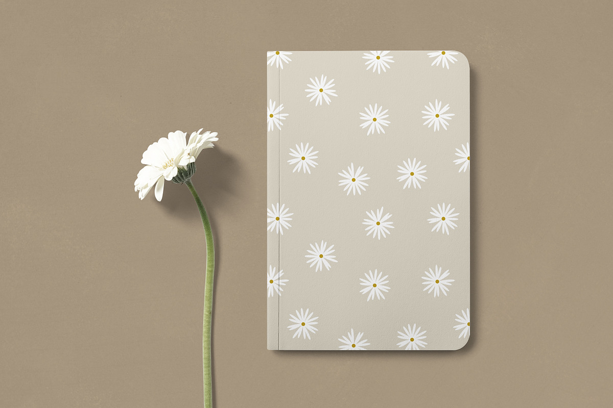 Daisy flowers, seamless patterns, a Pattern Graphic by Good Studio (Photo 14 of 15)