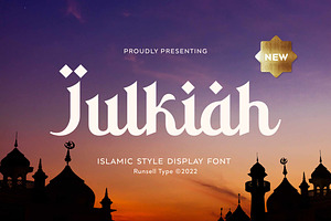Julkiah - Arabic Style Font