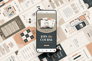 Instagram For eCourse Coach CANVA PS, a Social Media Template by Eviory (Thumbnail 6 of 56)