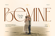 Bemine, a Serif Font by Burntilldead (Thumbnail 1 of 12)
