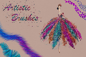 Artistic Brushes for Photoshop