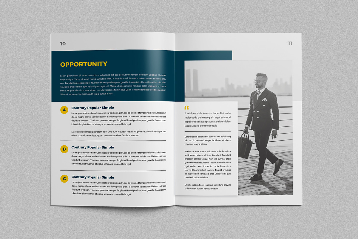 HR / Employee Handbook, a Brochure Template by ArtisticLand (Photo 6 of 11)