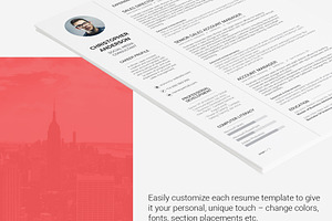 Resume Template Synnove