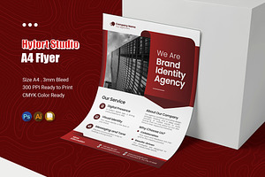 Hyfort Studio - Flyer, a Flyer Template by Esensifiksi.studio