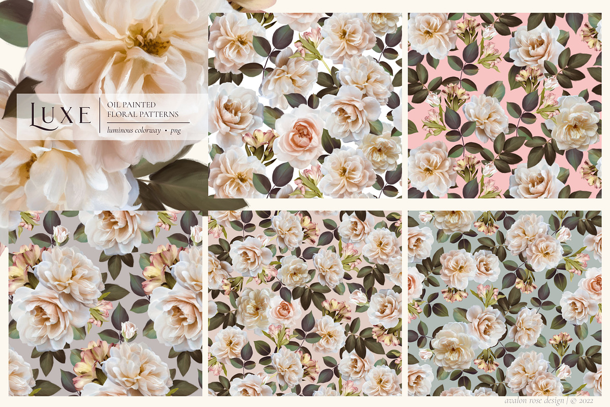 Luxe Oil Paint Floral Graphics, an Illustration by Eclectic Anthology (Photo 12 of 17)