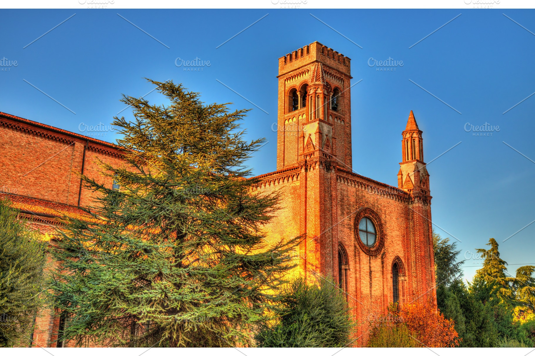 Chiesa di san francesco in mantua italy containing mantua, italy, and church, an Architecture Photo by Leonid Andronov