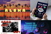 20 Display Bubble Fonts Bundle, a Handwritten Font by ZoloDesignHub (Thumbnail 6 of 8)
