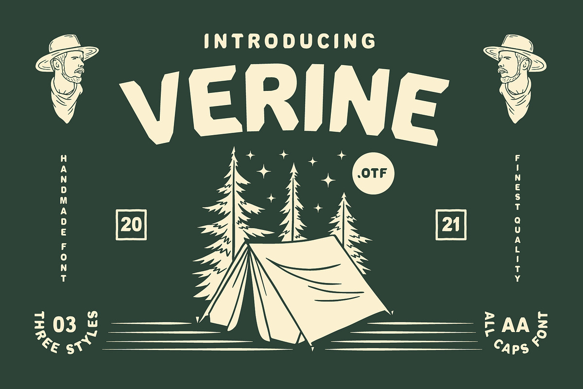 Verine - Classic Elegant Font, a Font by Blazing Sun Creative (Photo 1 of 8)
