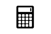 Minimal Calculator Finance Silhouett, a Graphic by hafijul (Thumbnail 4 of 11)