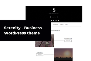 Serenity - Wordpress Business Theme