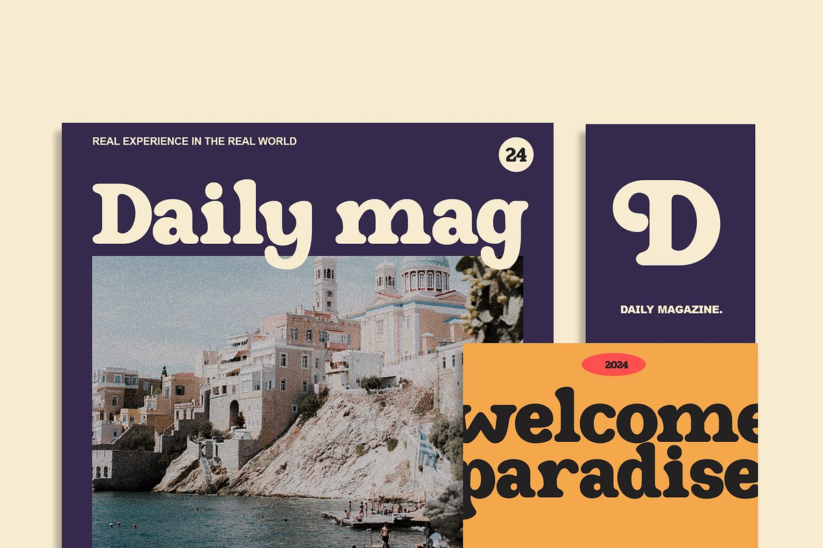 Combat - Display Serif Font, a Serif Font by Luna Shop (Photo 6 of 6)