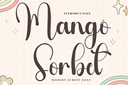 Mango Sorbet, a Handwritten Font by InermediaSTUDIO (Thumbnail 1 of 8)