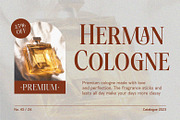 SS Calivoca - Chic All Caps Serif, a Serif Font by Typocracy Studio (Thumbnail 6 of 10)