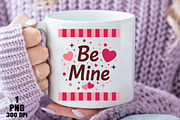 Be Mine Png SVG, Valentine’s Day Cli, an Illustration by Daily.Designs (Thumbnail 4 of 5)