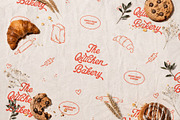 Qittchen - Handcrafted Vintage Font, a Handwritten Font by Nollev (Thumbnail 3 of 9)