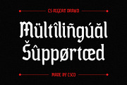 CS Algert Drawn, a Blackletter Font by Craft Supply Co. (Thumbnail 7 of 8)