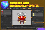 Assassin & Viking - Game Sprites, an Illustration by pzUH (Thumbnail 3 of 5)