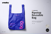 Ripstop Reusable Bag Mockup Set, a Household Mockup by creatsy5 (Thumbnail 1 of 13)