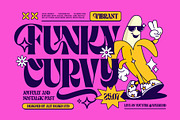Contrast Groovy Typeface, a Serif Font by alit design (Thumbnail 5 of 20)