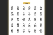 Professions and Job Icons, an Icon by Spacepixel Creative (Thumbnail 2 of 3)