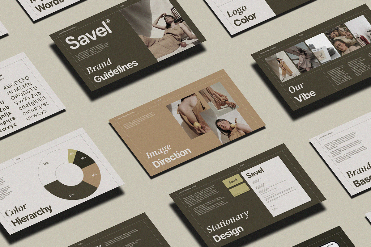 Branding Guidelines Template, a Presentation Template by lekseo studio (Photo 2 of 8)