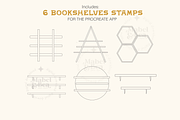 The Library Creator Stamp Brushes, a Brush Add-On by Mabel & Bea (Thumbnail 3 of 8)