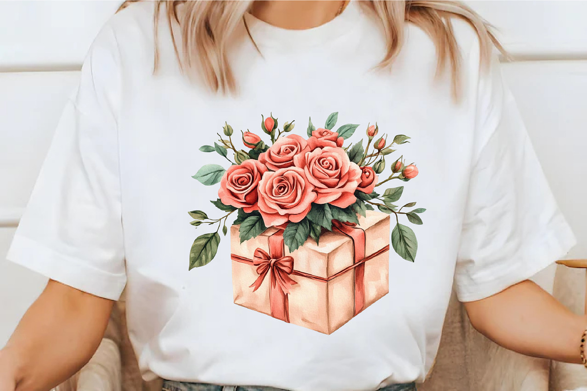 Mother's Day Floral Sublimation Clip, an Illustration by designcity5 (Photo 4 of 5)